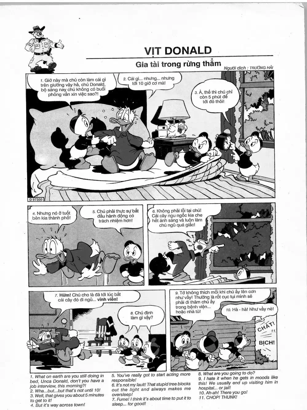 Truyện Tranh Donald Và Bạn Hữu trang 2