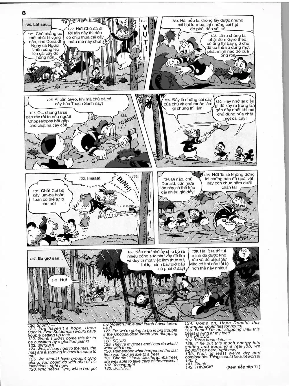 Truyện Tranh Donald Và Bạn Hữu trang 2