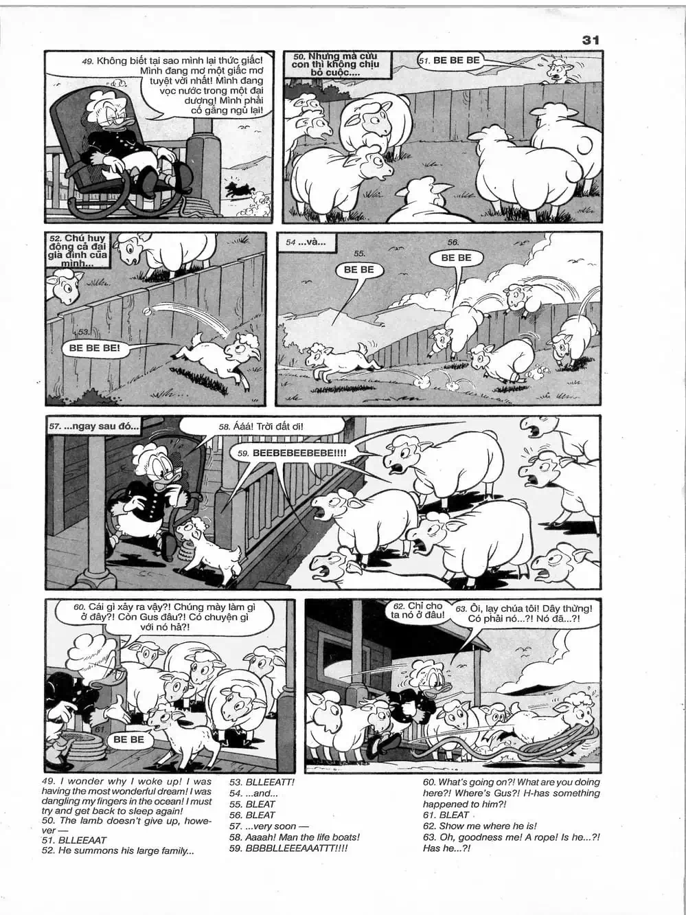 Truyện Tranh Donald Và Bạn Hữu trang 2