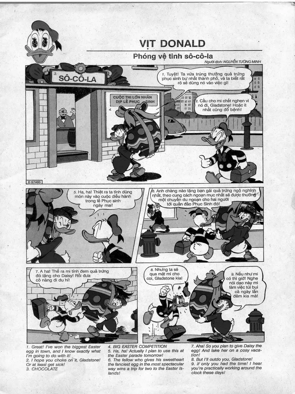 Truyện Tranh Donald Và Bạn Hữu trang 2