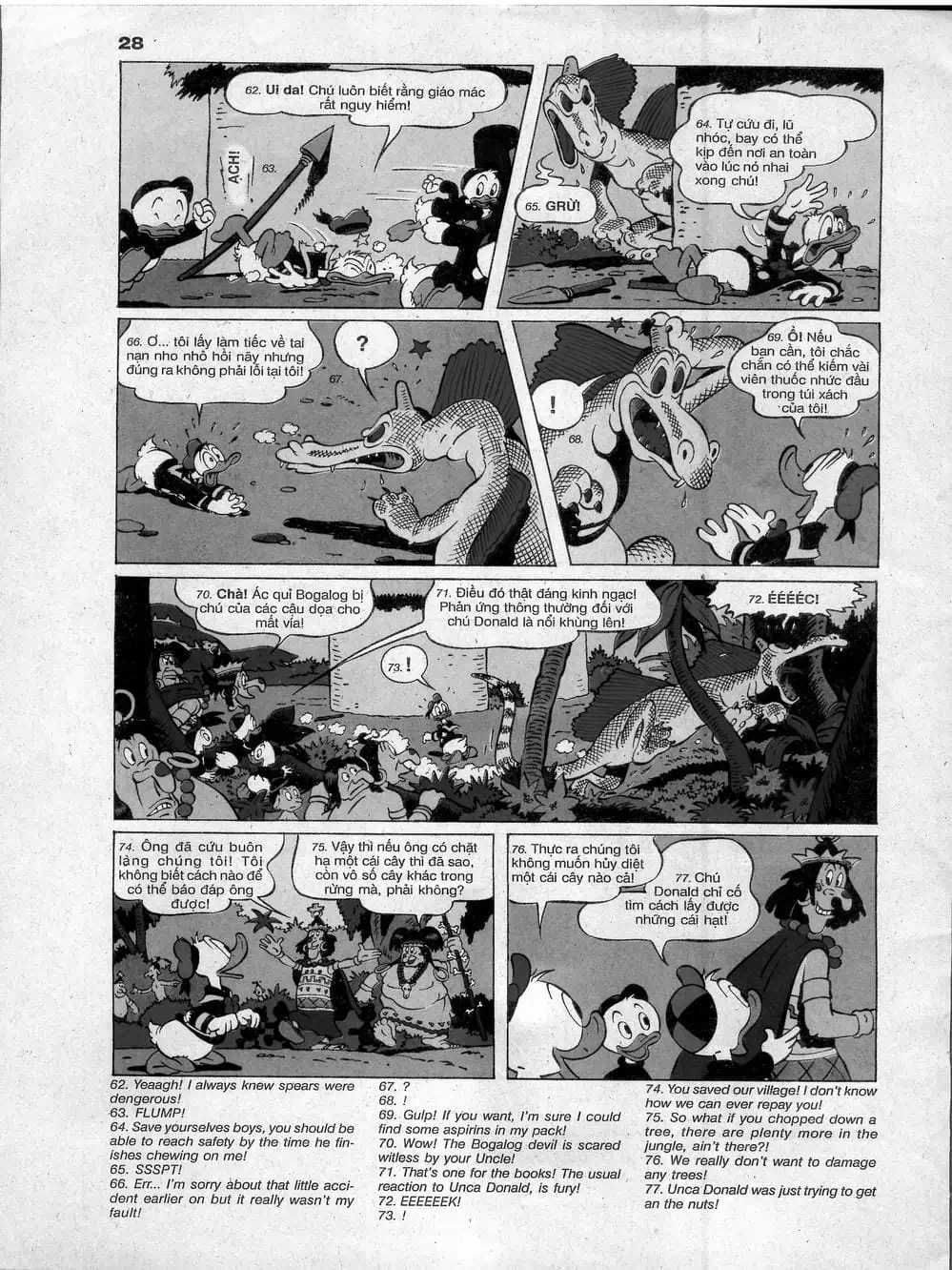 Truyện Tranh Donald Và Bạn Hữu trang 2