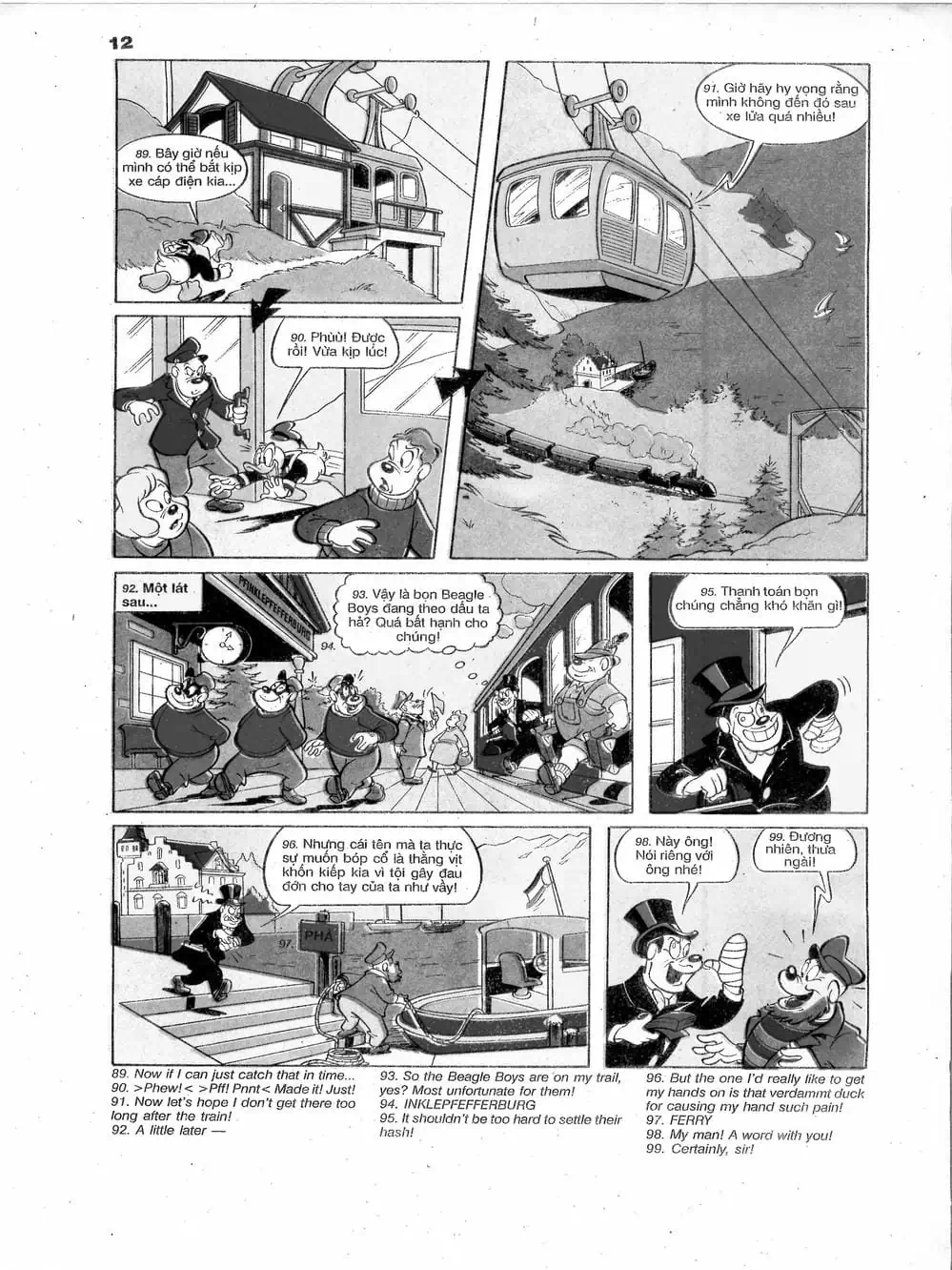 Truyện Tranh Donald Và Bạn Hữu trang 2