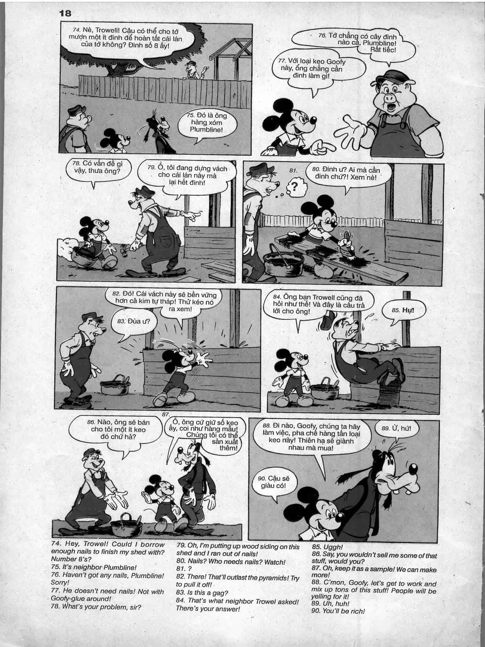 Truyện Tranh Donald Và Bạn Hữu trang 2