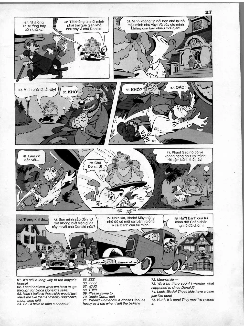 Truyện Tranh Donald Và Bạn Hữu trang 2