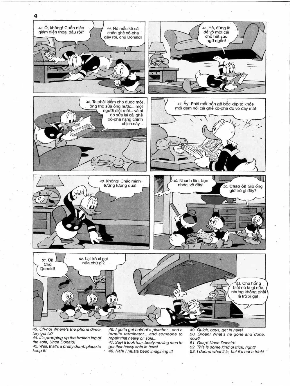 Truyện Tranh Donald Và Bạn Hữu trang 2