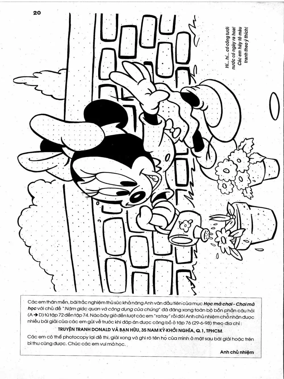 Truyện Tranh Donald Và Bạn Hữu trang 2