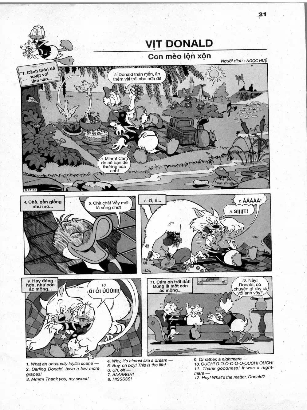 Truyện Tranh Donald Và Bạn Hữu trang 2