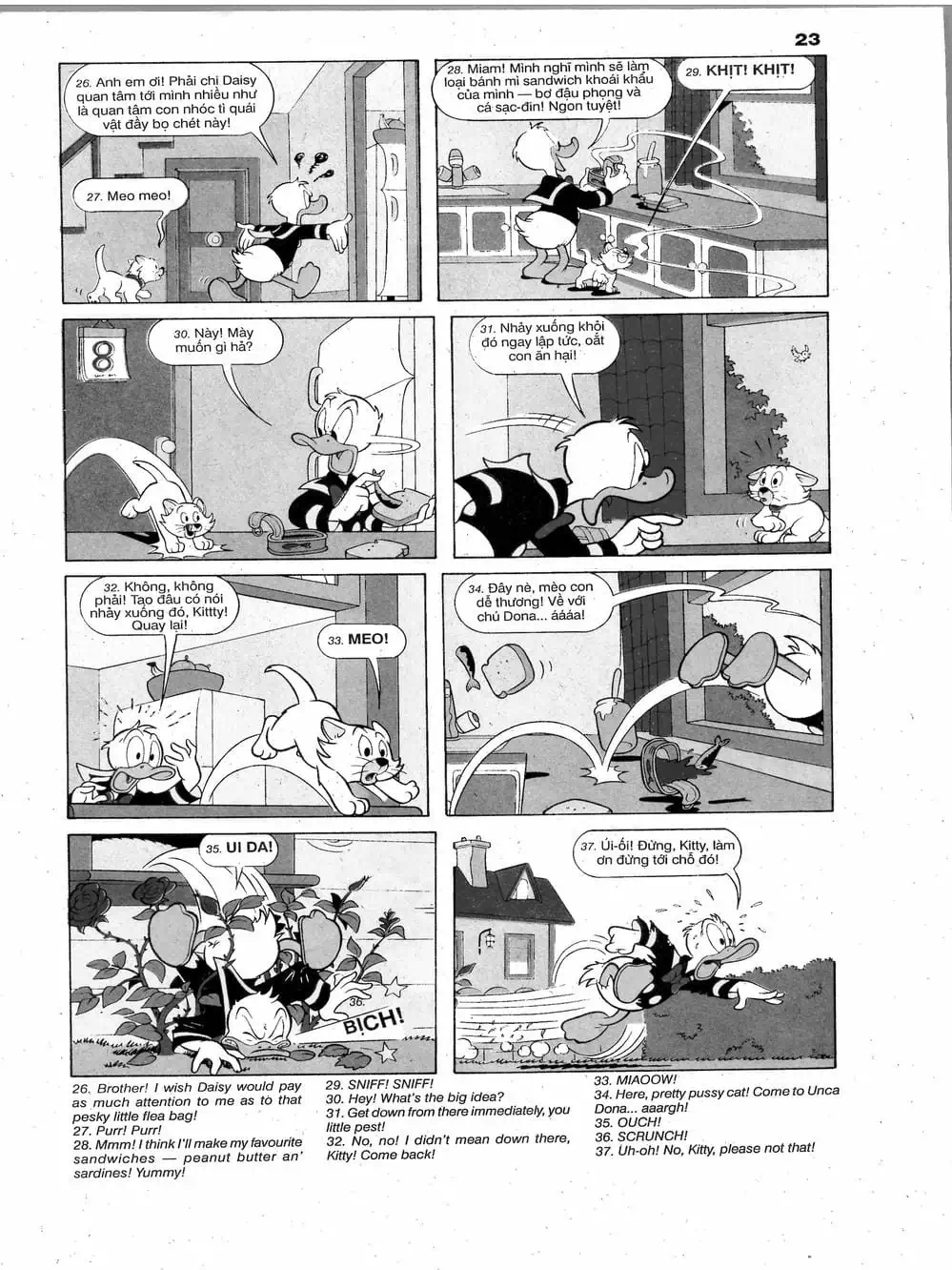 Truyện Tranh Donald Và Bạn Hữu trang 2