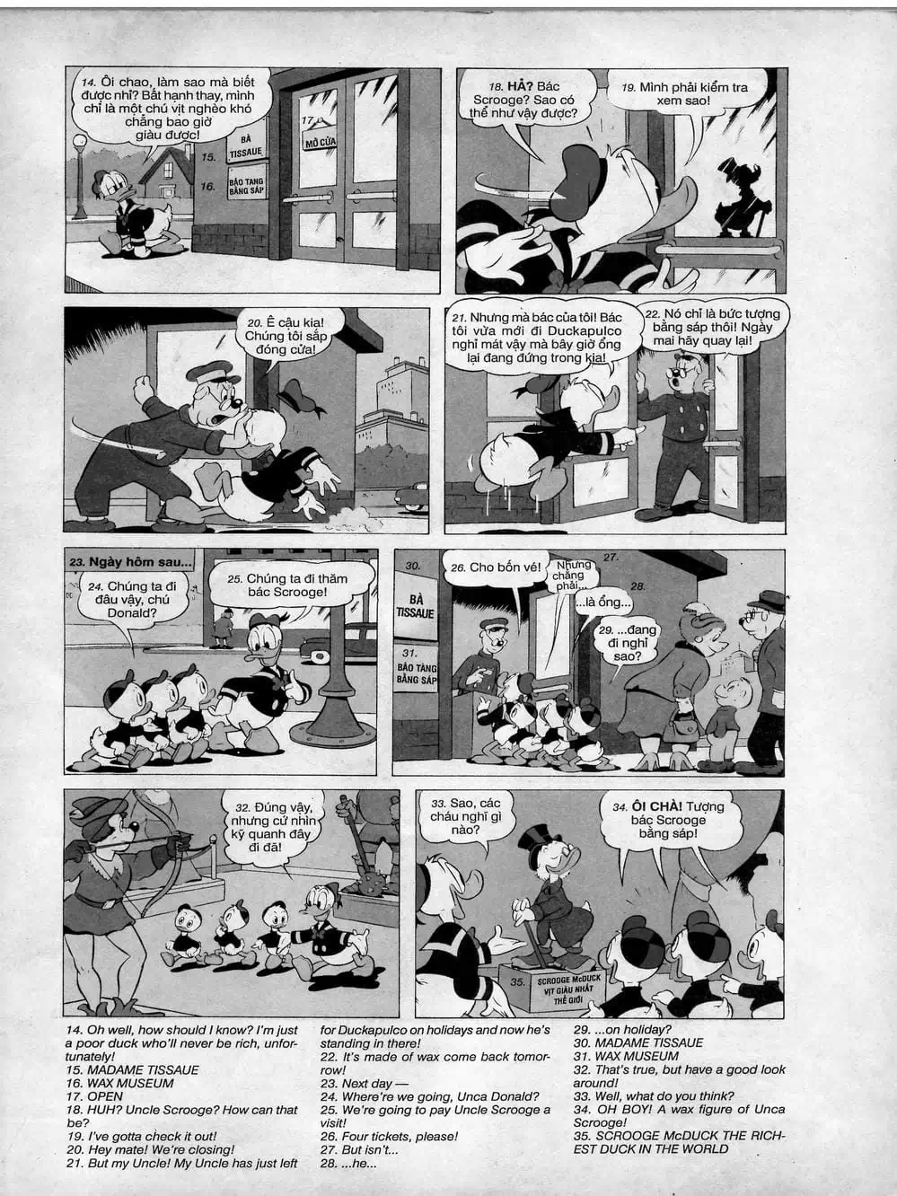 Truyện Tranh Donald Và Bạn Hữu trang 2