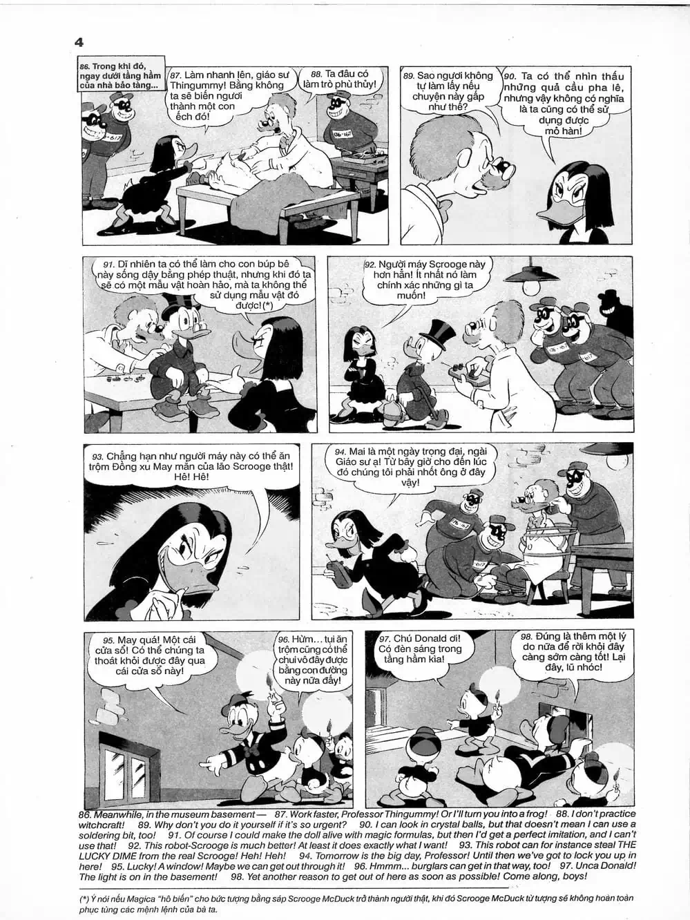 Truyện Tranh Donald Và Bạn Hữu trang 2