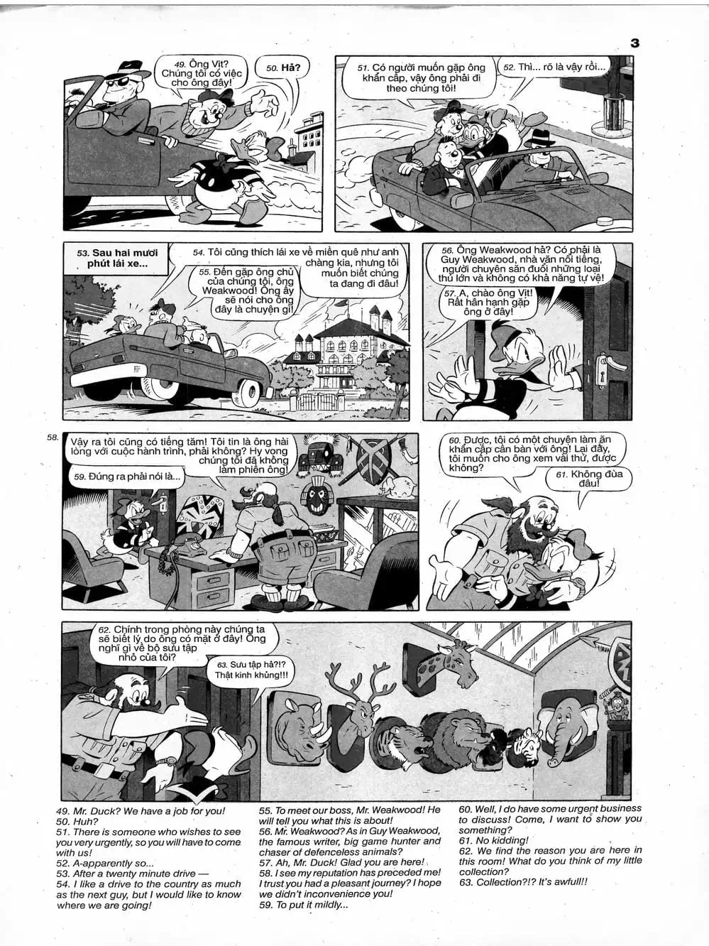 Truyện Tranh Donald Và Bạn Hữu trang 2