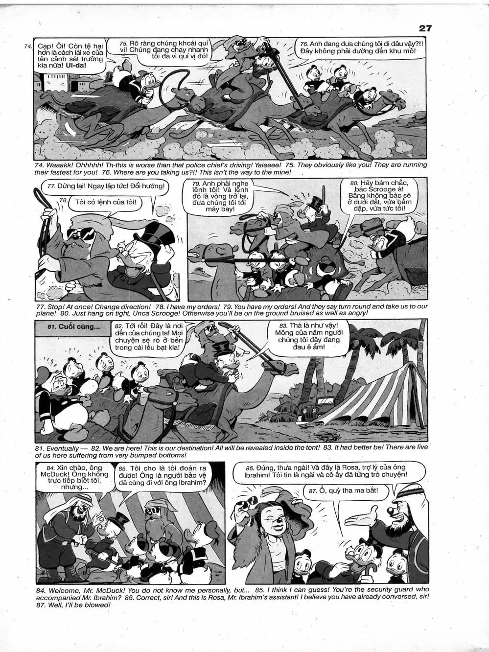 Truyện Tranh Donald Và Bạn Hữu trang 2