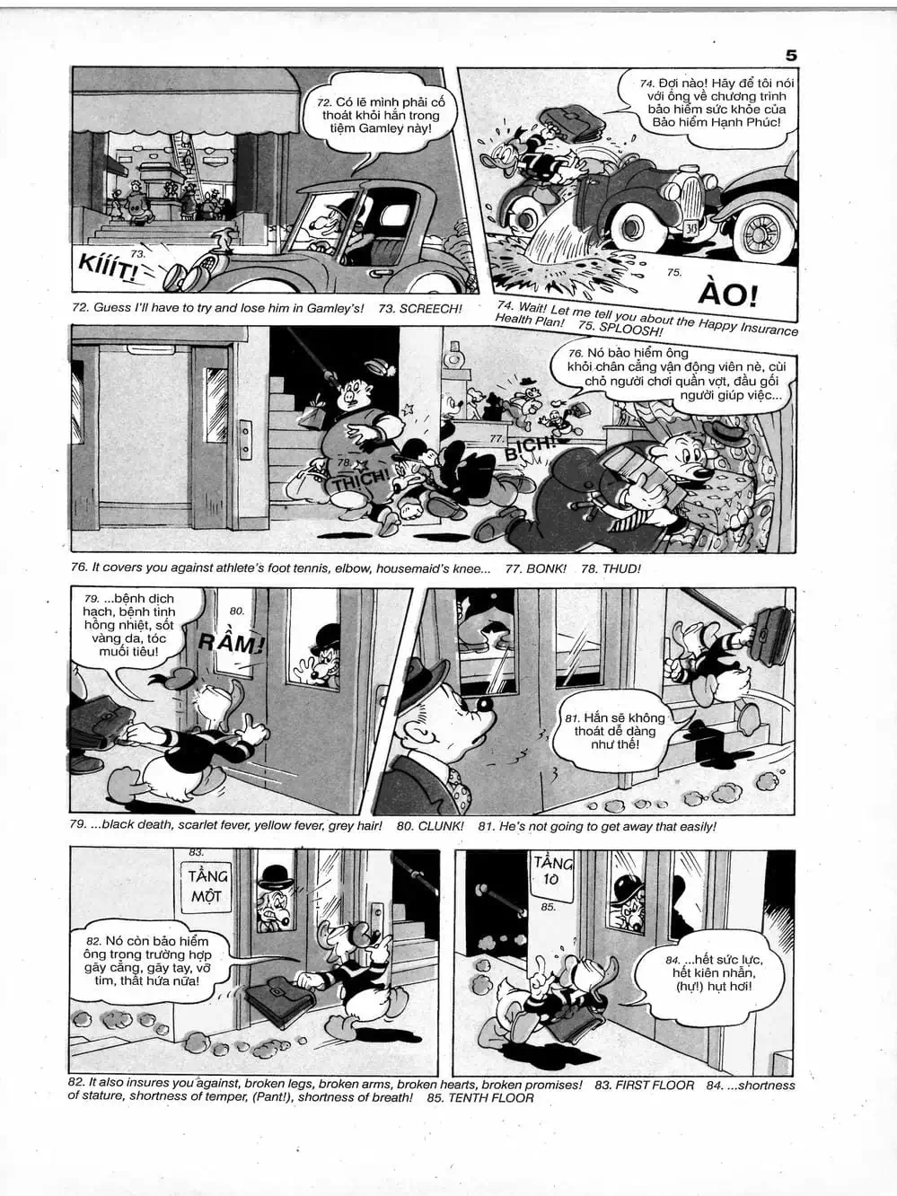 Truyện Tranh Donald Và Bạn Hữu trang 2