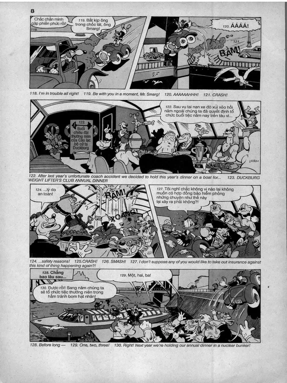 Truyện Tranh Donald Và Bạn Hữu trang 2