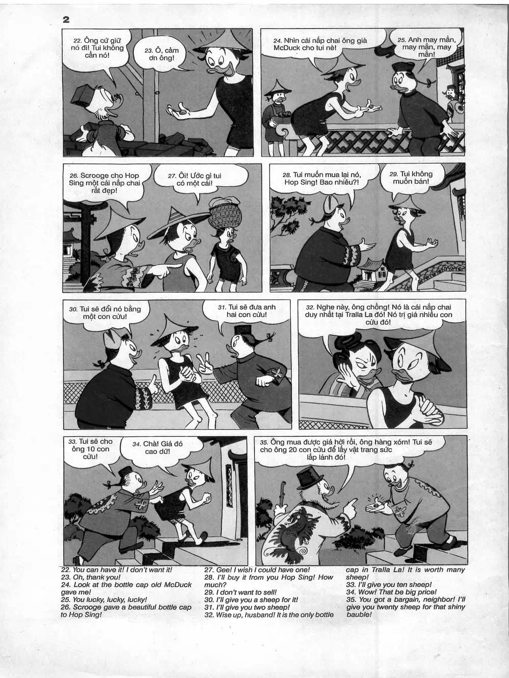 Truyện Tranh Donald Và Bạn Hữu trang 2
