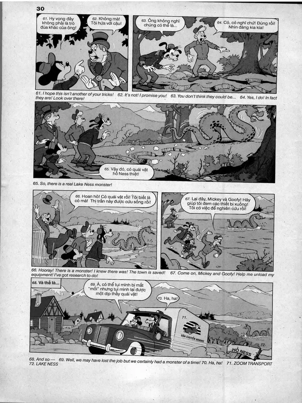 Truyện Tranh Donald Và Bạn Hữu trang 2