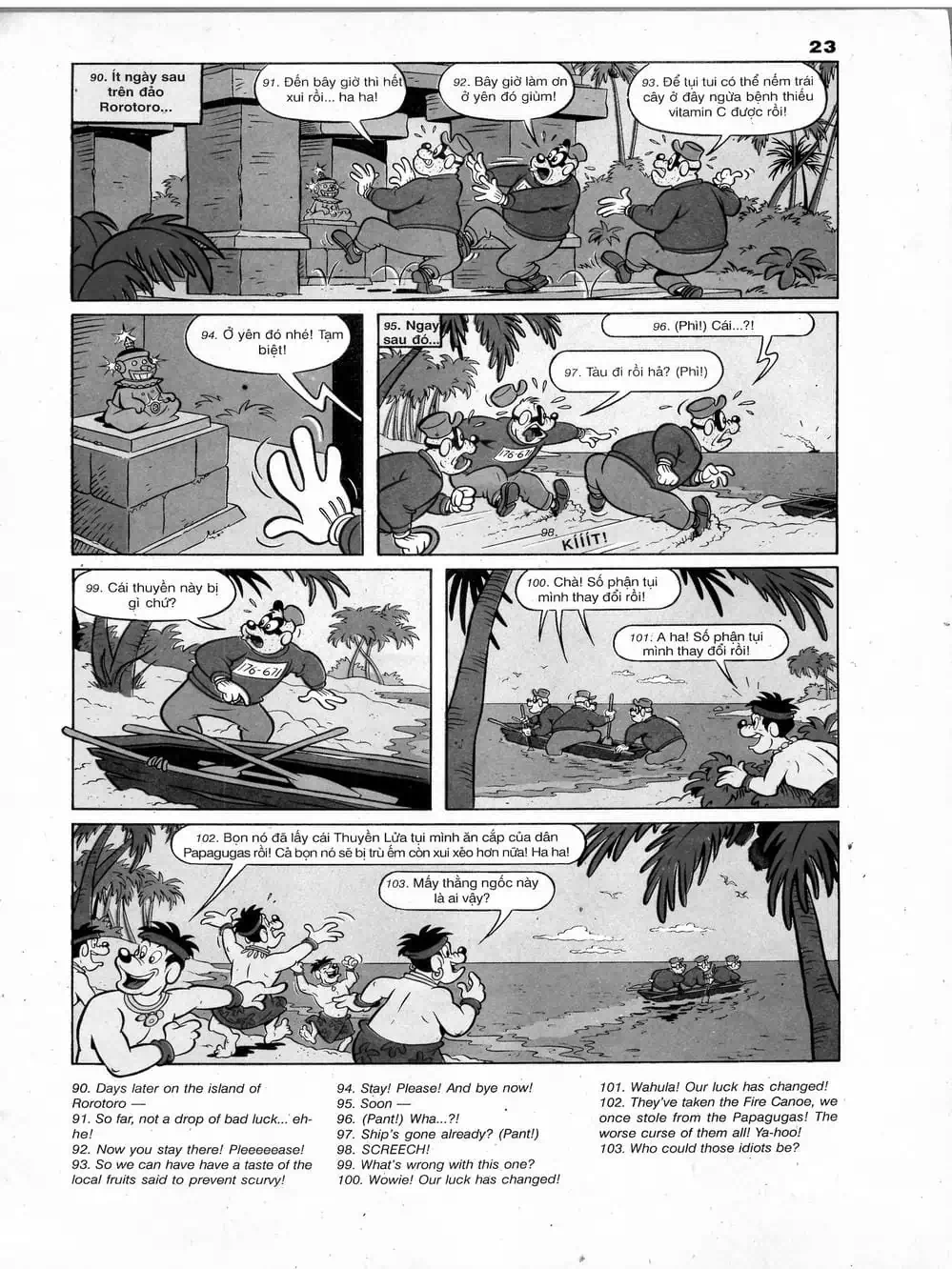 Truyện Tranh Donald Và Bạn Hữu trang 2