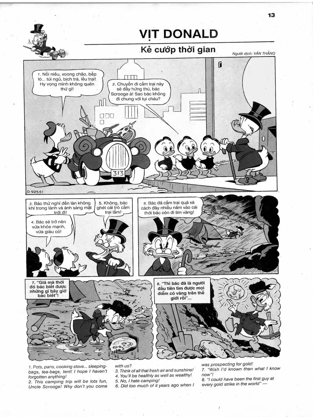 Truyện Tranh Donald Và Bạn Hữu trang 2