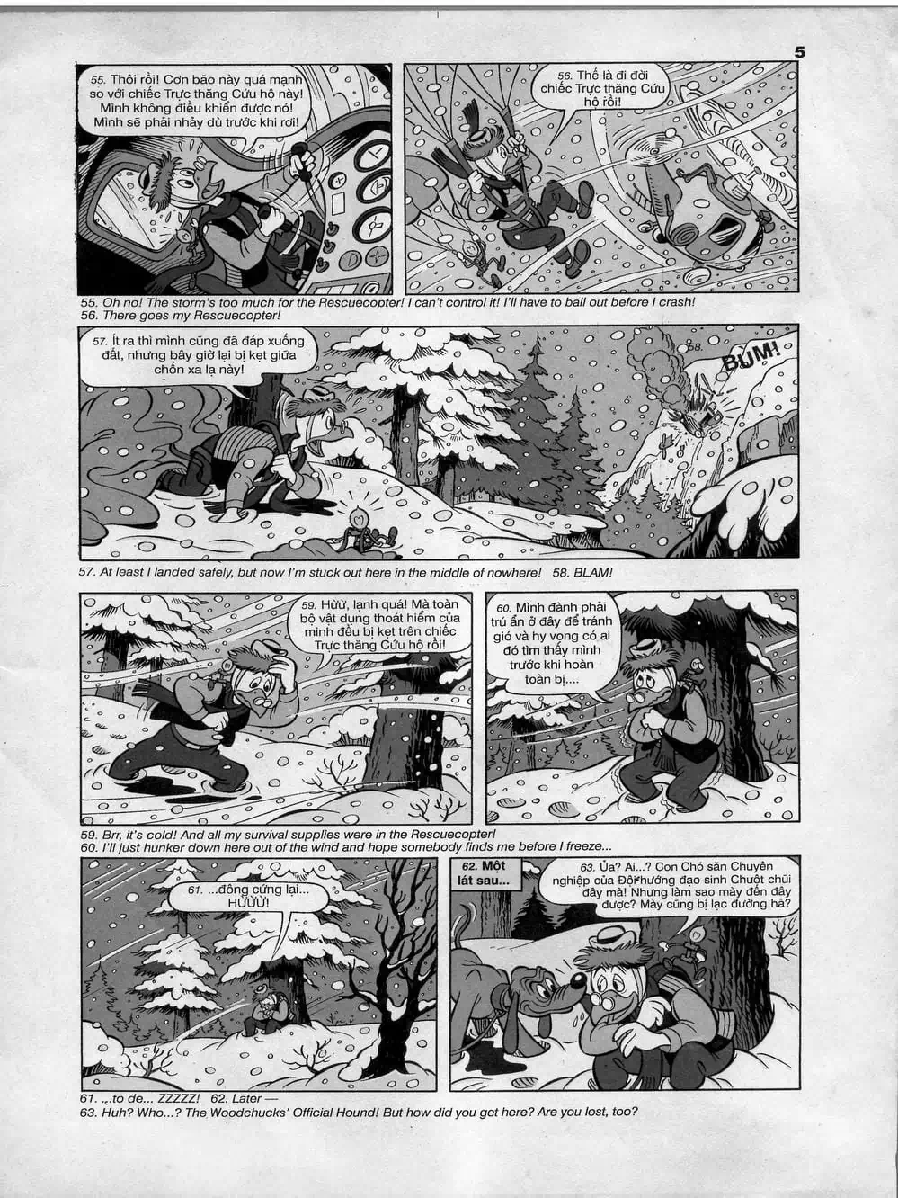 Truyện Tranh Donald Và Bạn Hữu trang 2