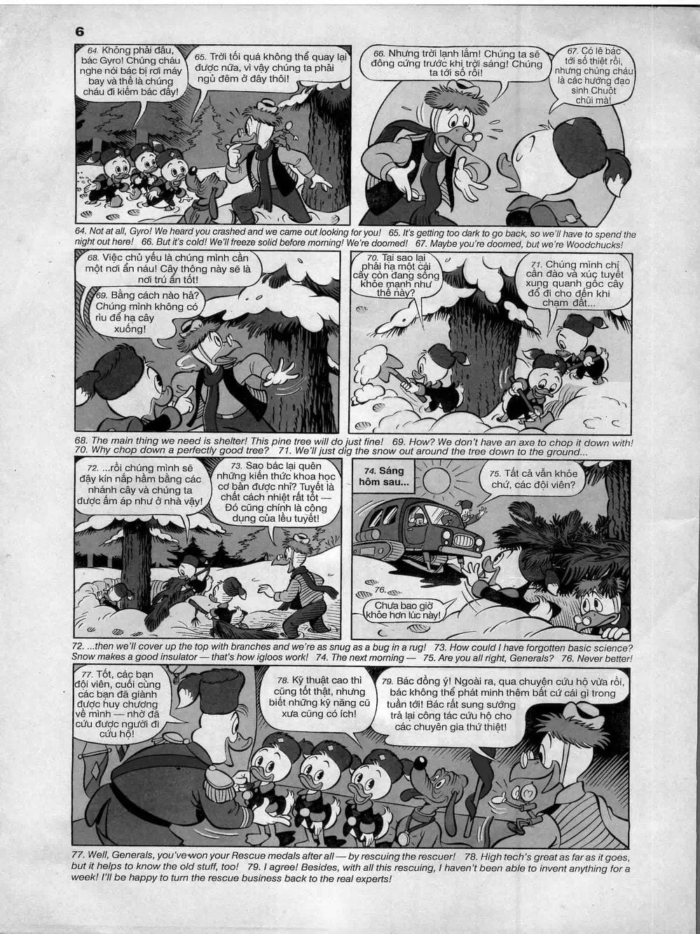 Truyện Tranh Donald Và Bạn Hữu trang 2