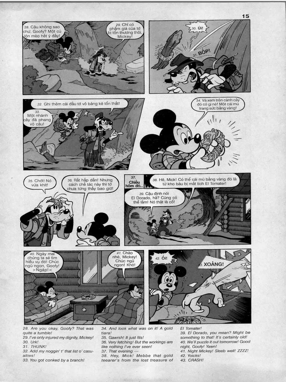 Truyện Tranh Donald Và Bạn Hữu trang 2