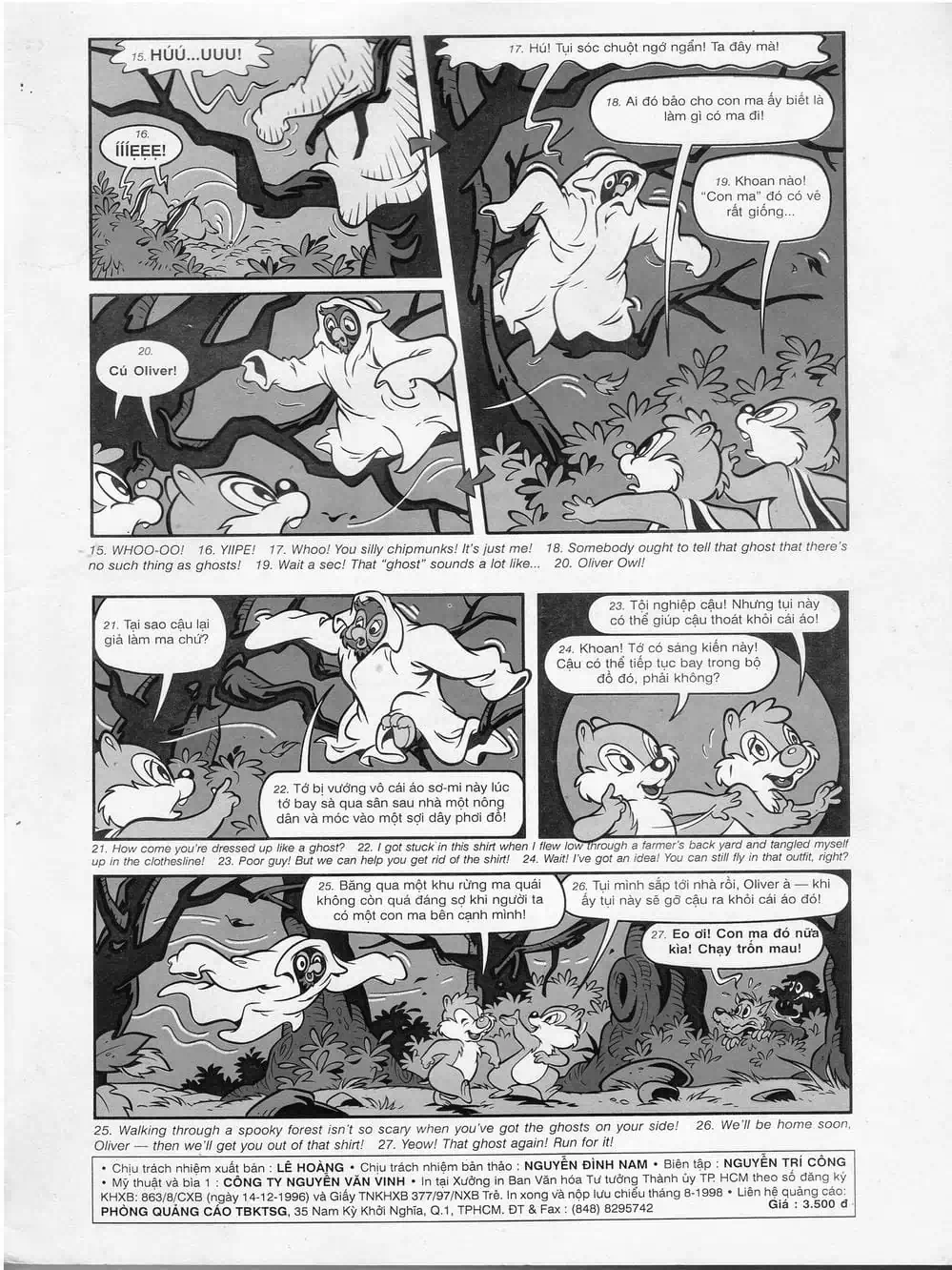 Truyện Tranh Donald Và Bạn Hữu trang 2