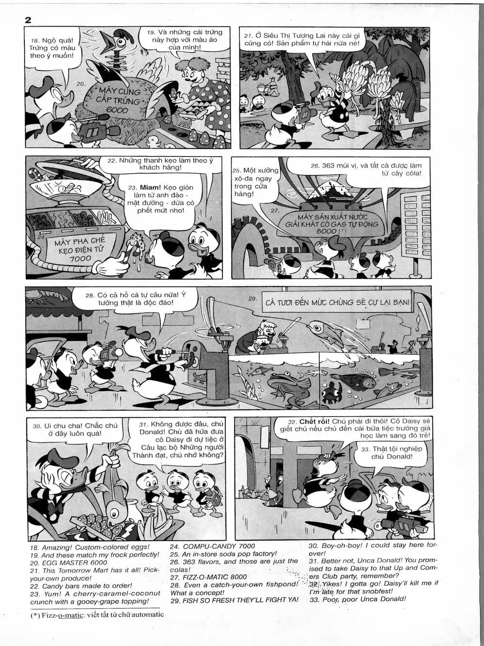 Truyện Tranh Donald Và Bạn Hữu trang 2