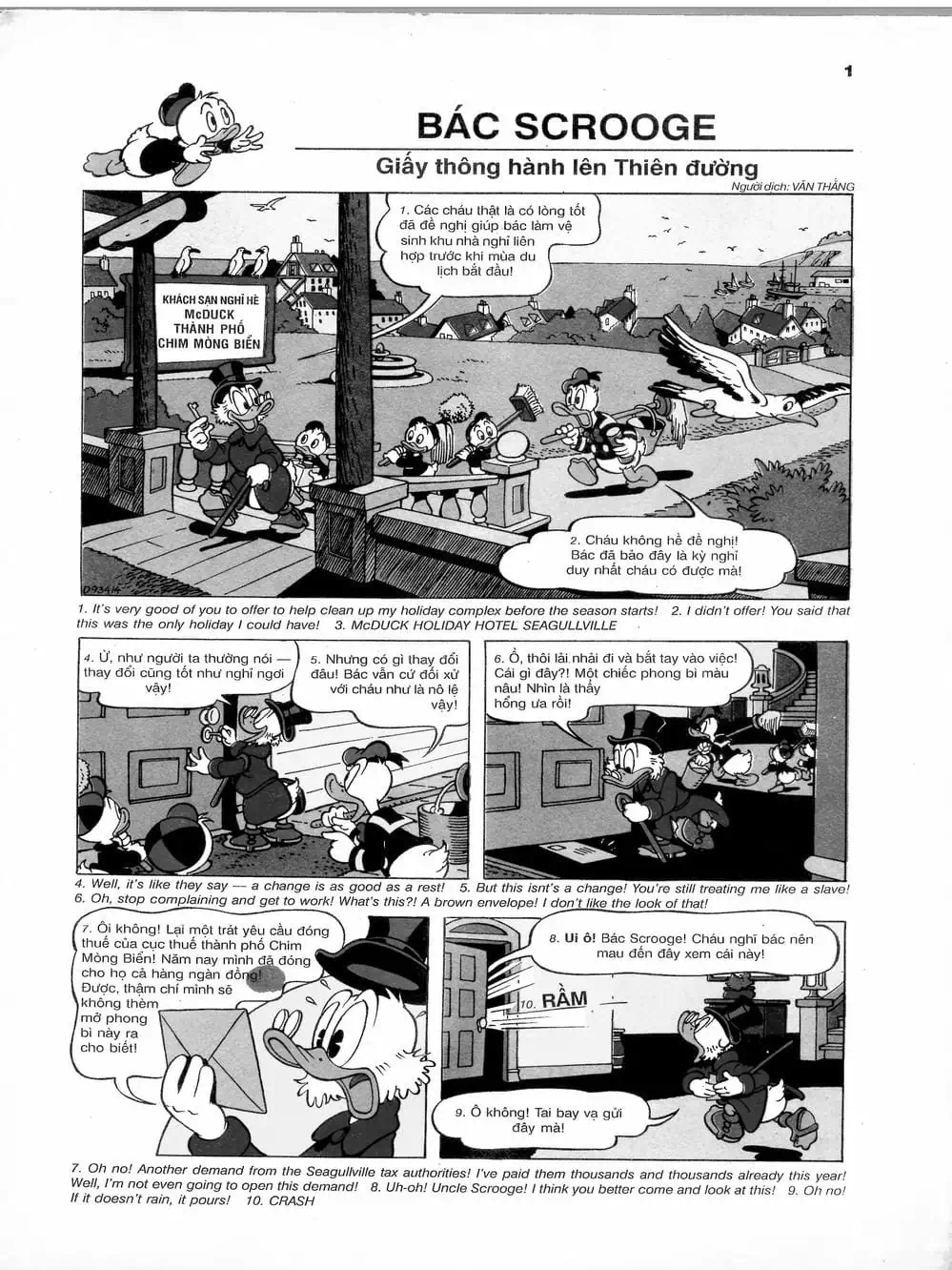 Truyện Tranh Donald Và Bạn Hữu trang 2