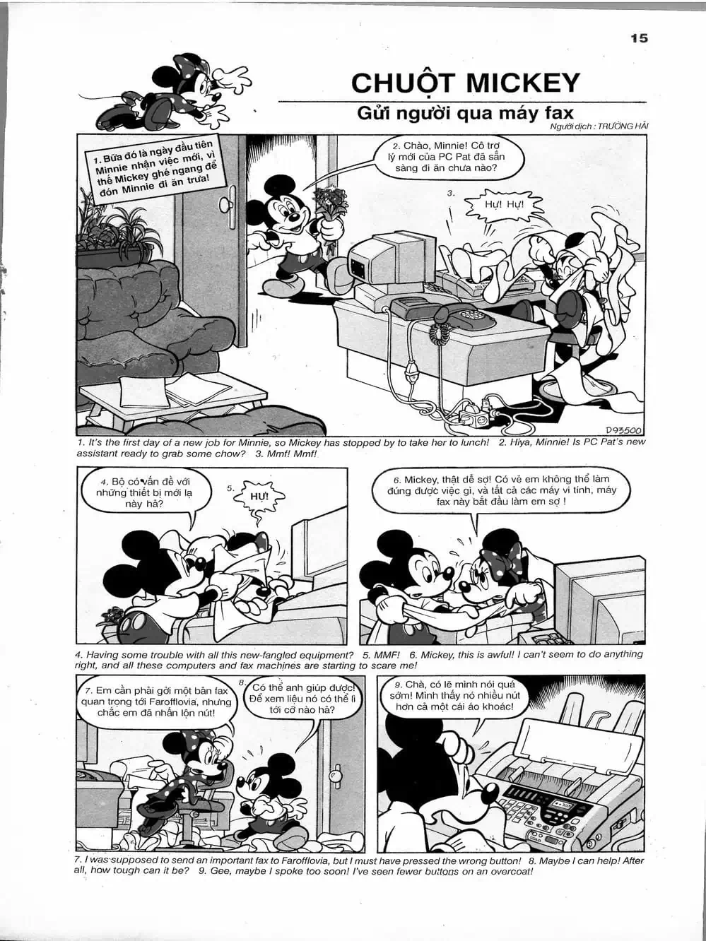 Truyện Tranh Donald Và Bạn Hữu trang 2