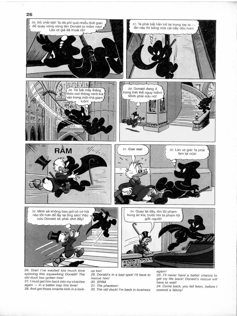 Truyện Tranh Donald Và Bạn Hữu trang 2