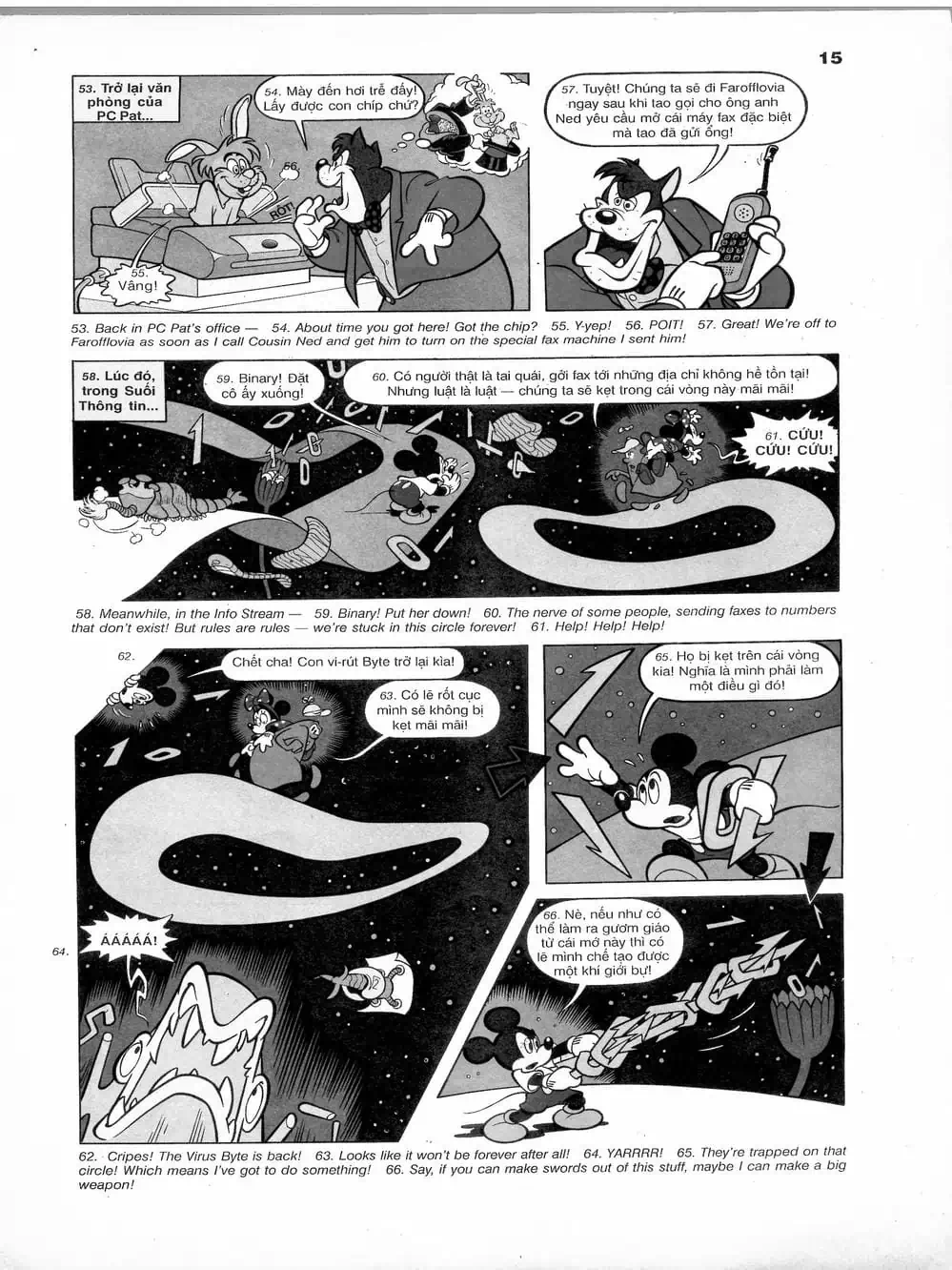 Truyện Tranh Donald Và Bạn Hữu trang 2