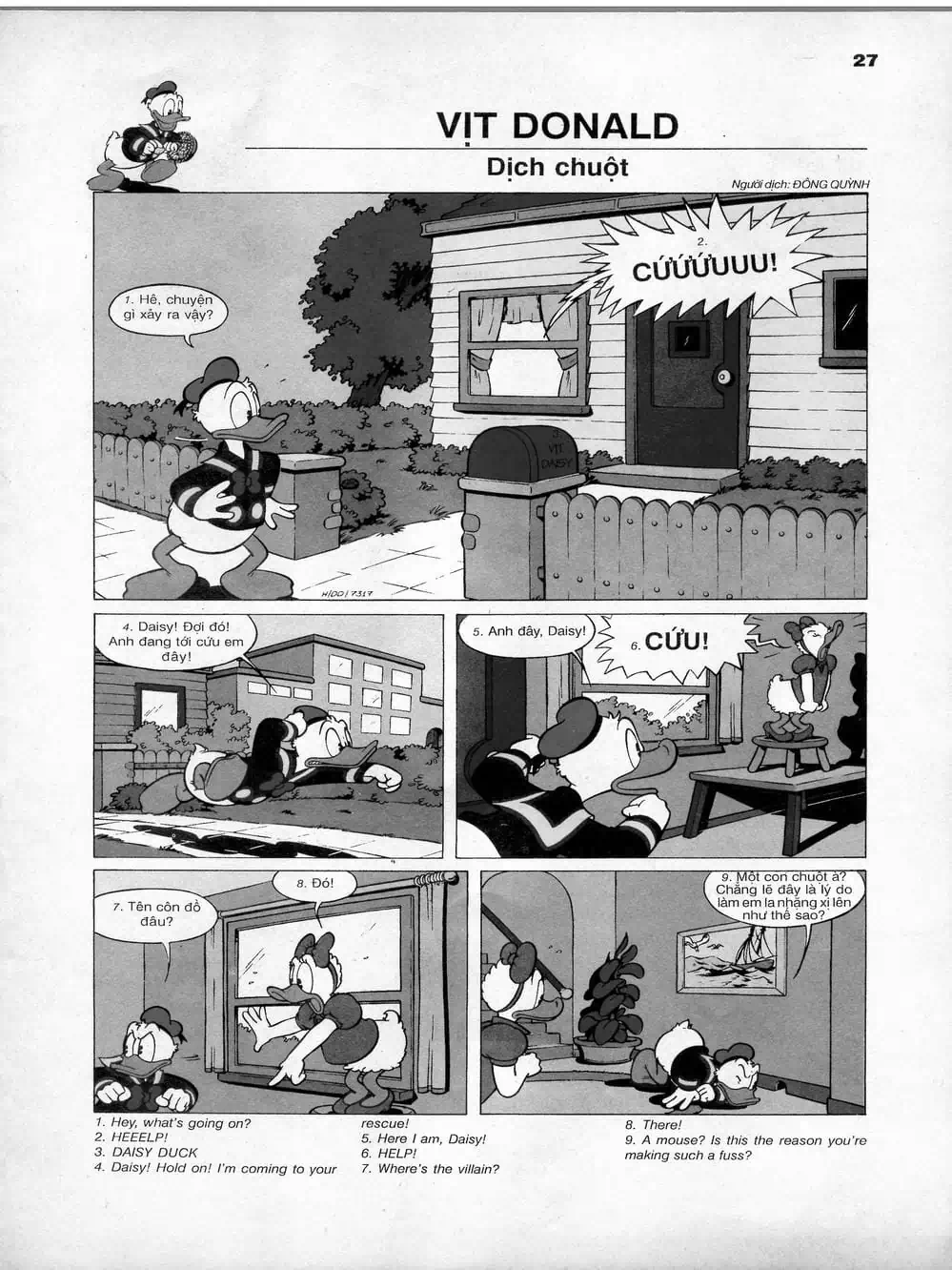 Truyện Tranh Donald Và Bạn Hữu trang 2
