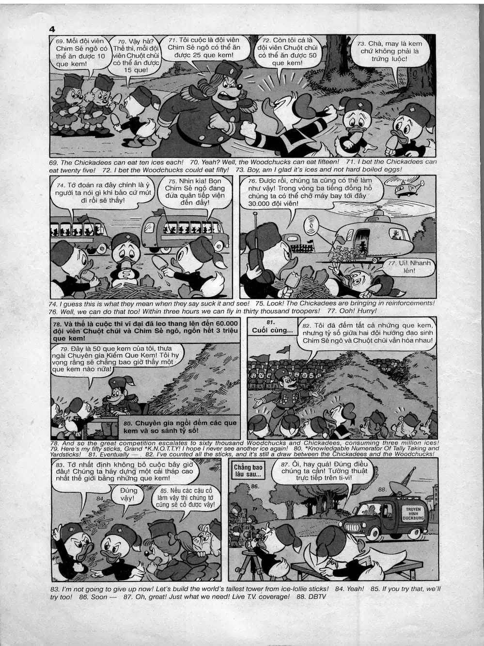 Truyện Tranh Donald Và Bạn Hữu trang 2