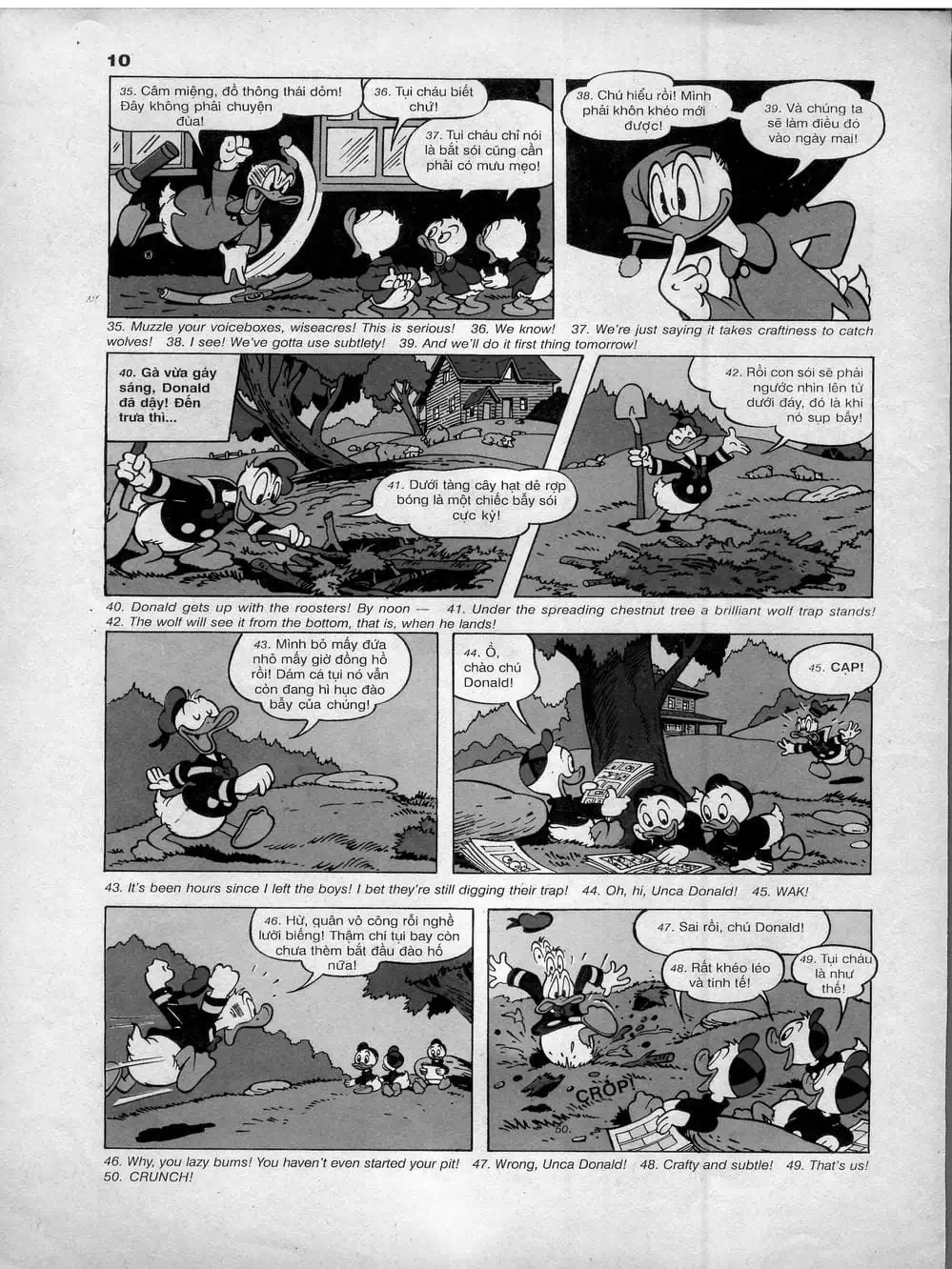 Truyện Tranh Donald Và Bạn Hữu trang 2
