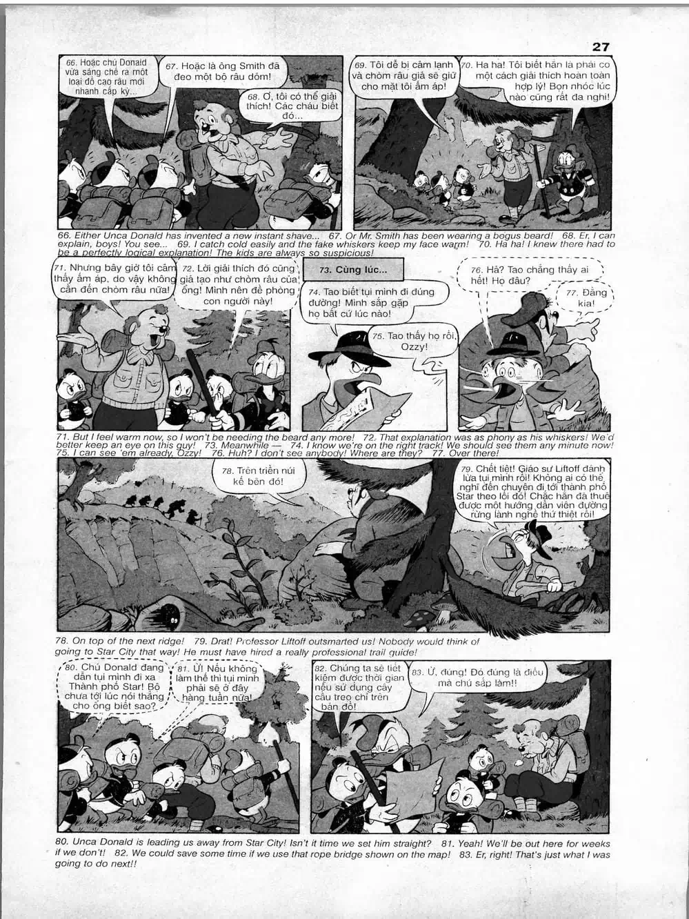 Truyện Tranh Donald Và Bạn Hữu trang 2