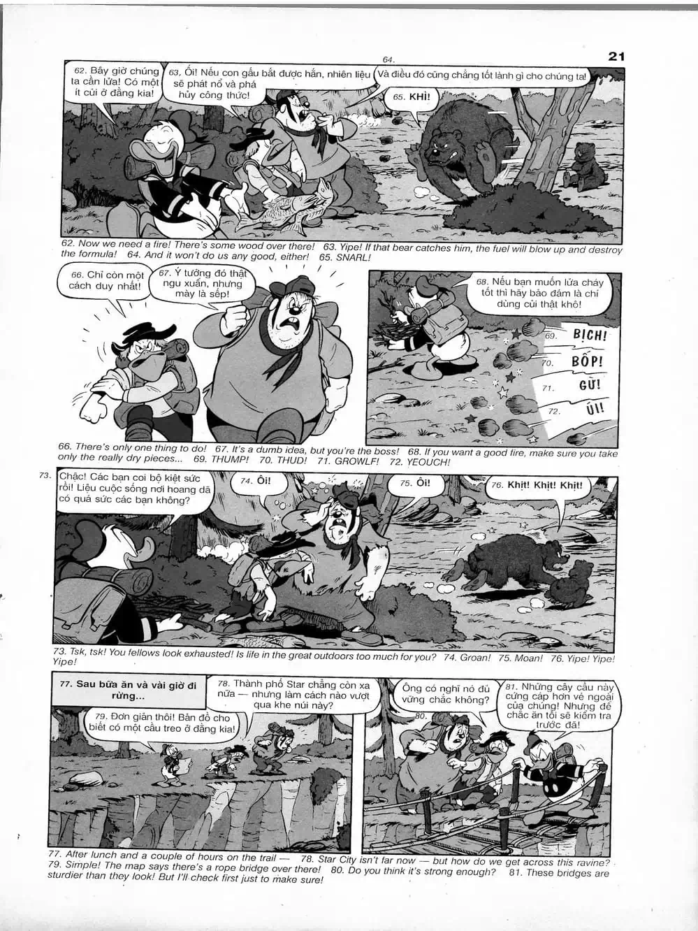 Truyện Tranh Donald Và Bạn Hữu trang 2