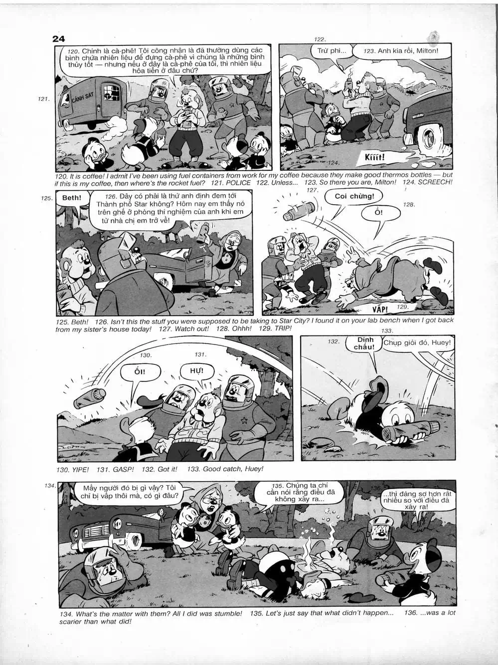 Truyện Tranh Donald Và Bạn Hữu trang 2