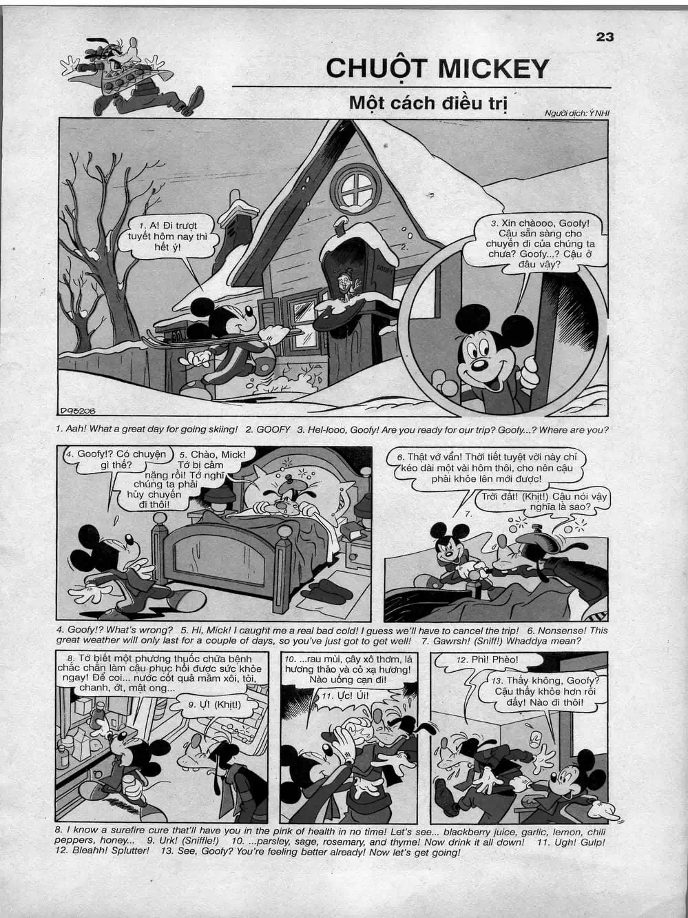 Truyện Tranh Donald Và Bạn Hữu trang 2