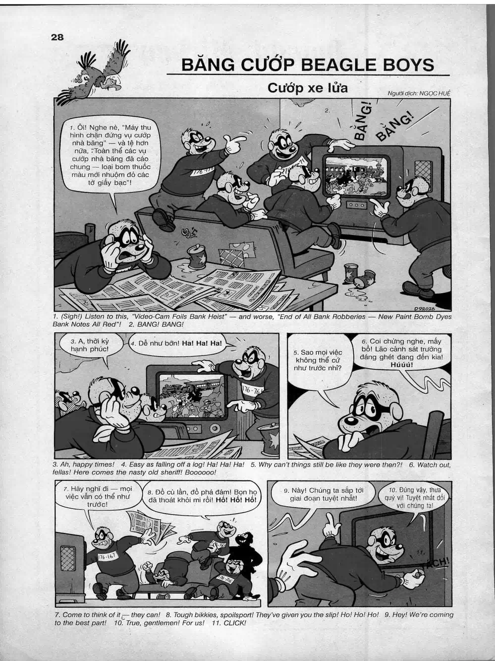 Truyện Tranh Donald Và Bạn Hữu trang 2