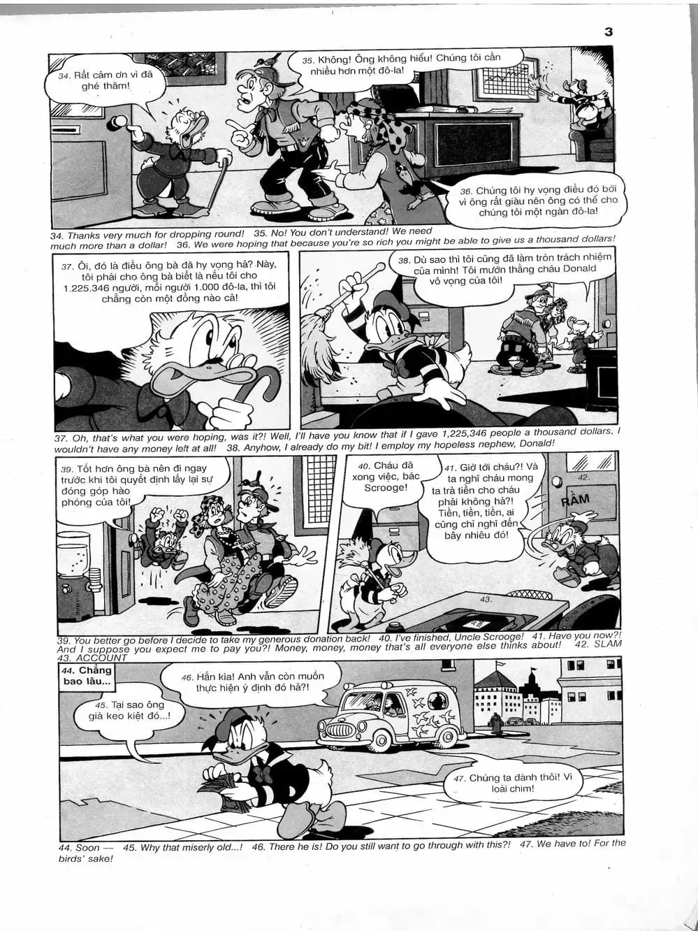 Truyện Tranh Donald Và Bạn Hữu trang 2