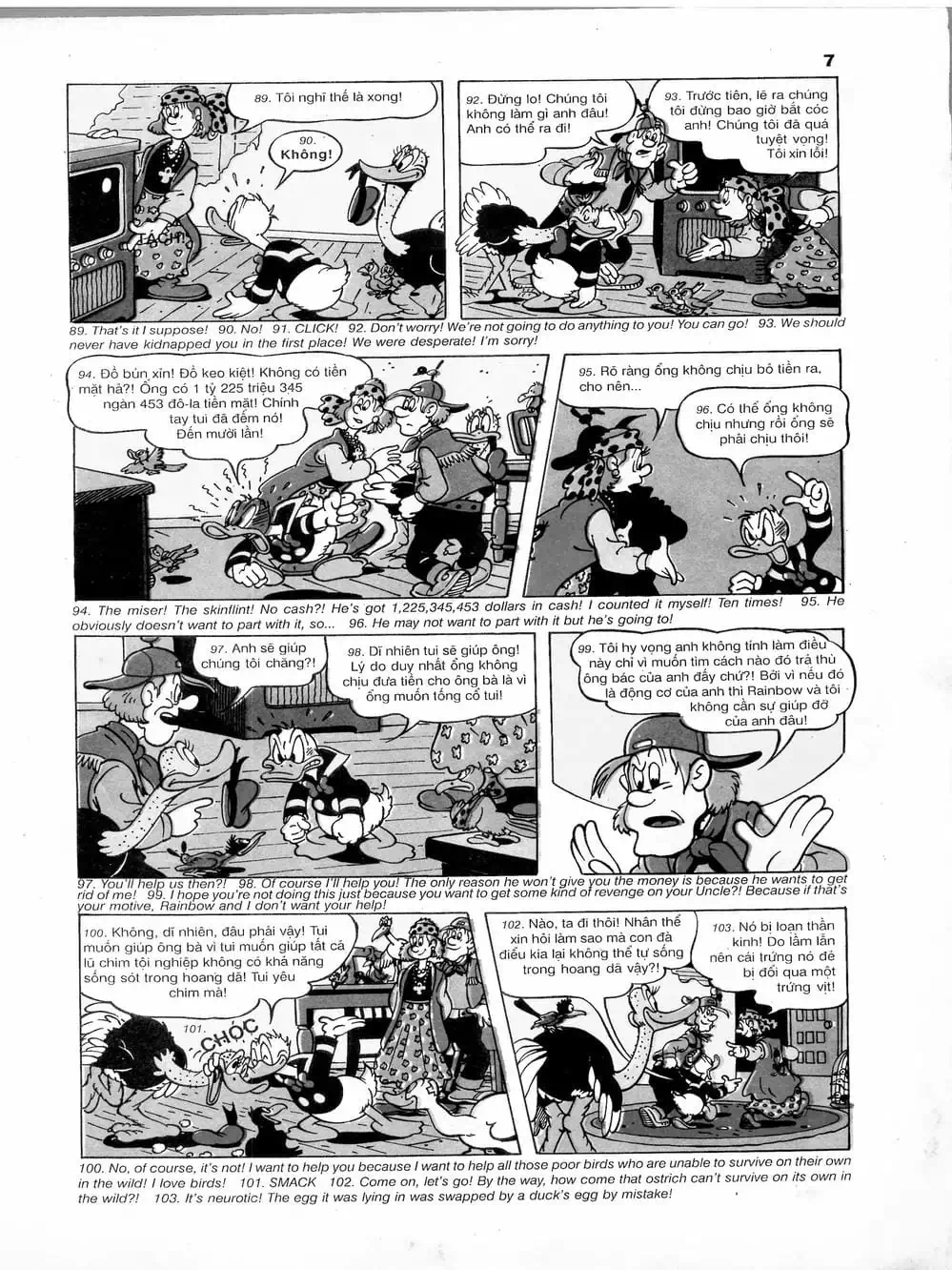Truyện Tranh Donald Và Bạn Hữu trang 2