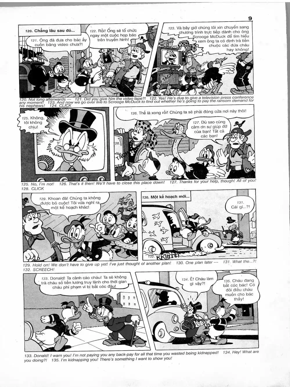 Truyện Tranh Donald Và Bạn Hữu trang 2