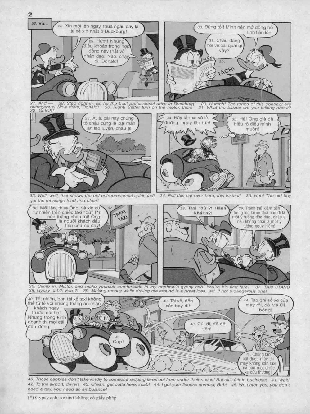 Truyện Tranh Donald Và Bạn Hữu trang 2