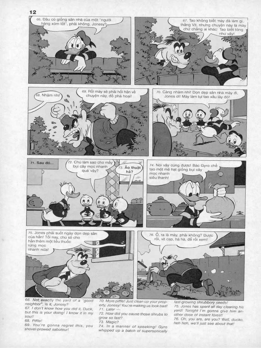 Truyện Tranh Donald Và Bạn Hữu trang 2