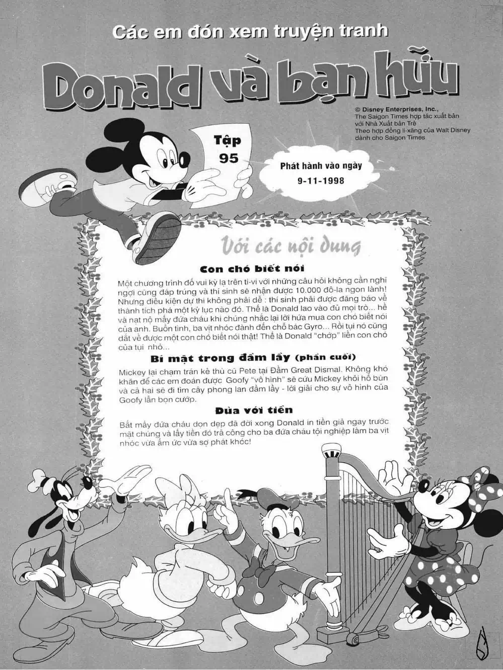 Truyện Tranh Donald Và Bạn Hữu trang 2