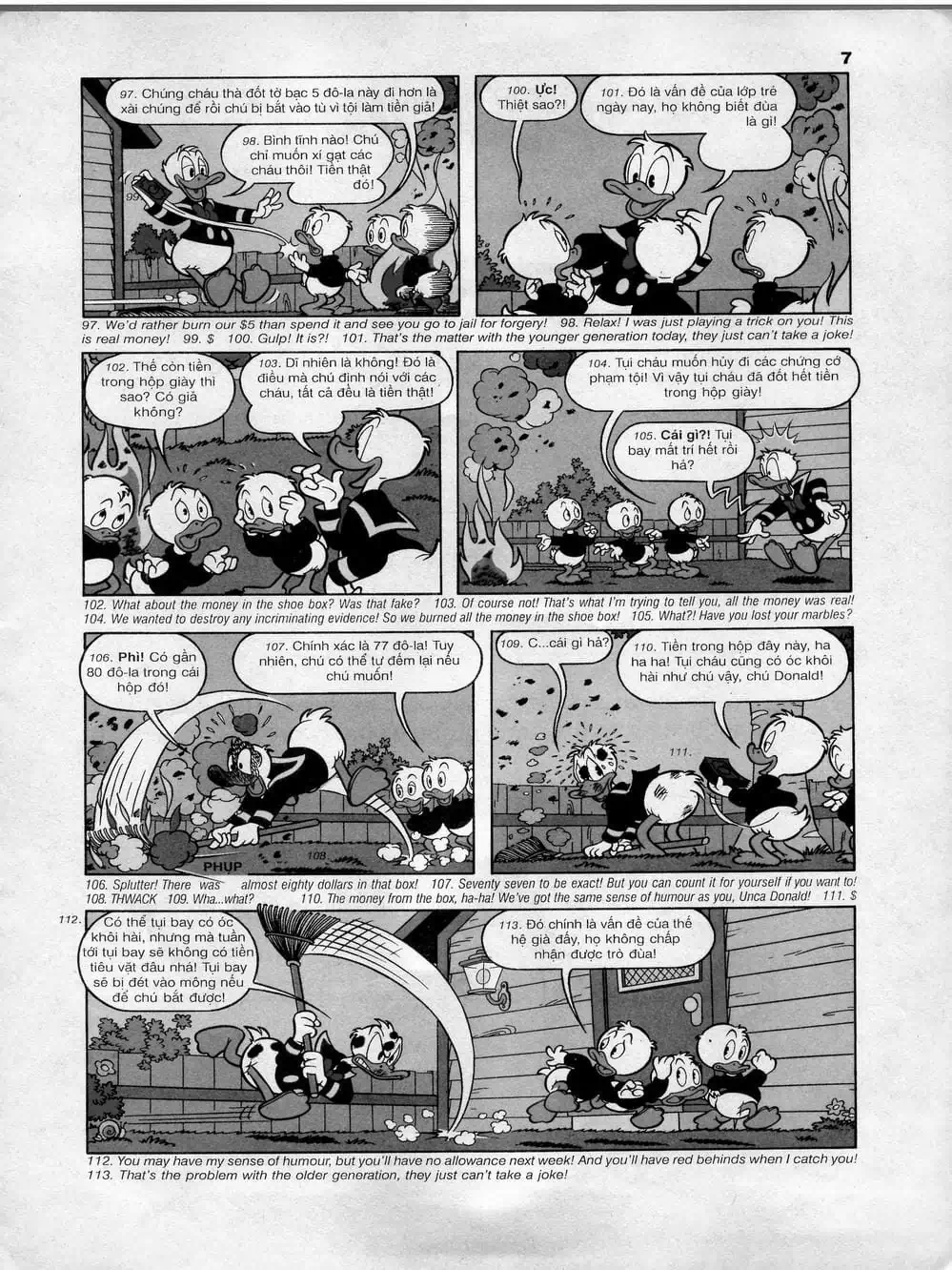 Truyện Tranh Donald Và Bạn Hữu trang 2