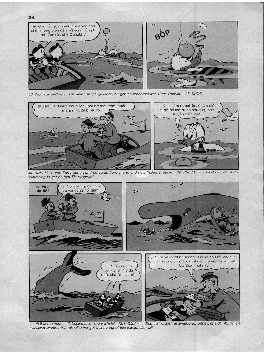 Truyện Tranh Donald Và Bạn Hữu trang 2