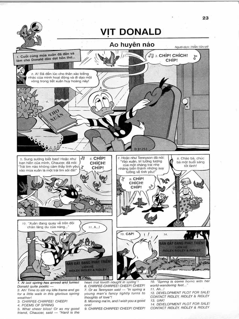 Truyện Tranh Donald Và Bạn Hữu trang 2