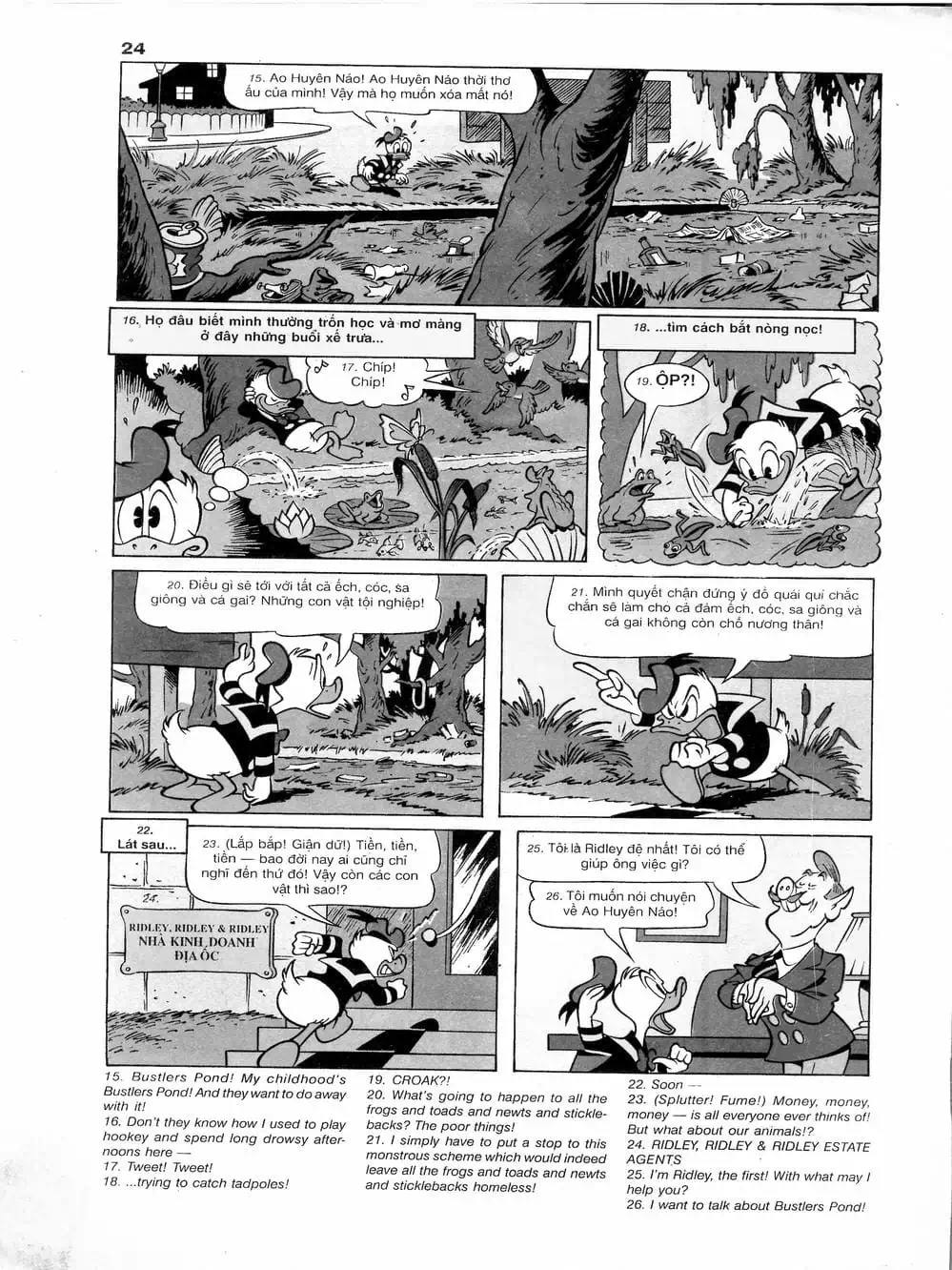 Truyện Tranh Donald Và Bạn Hữu trang 2