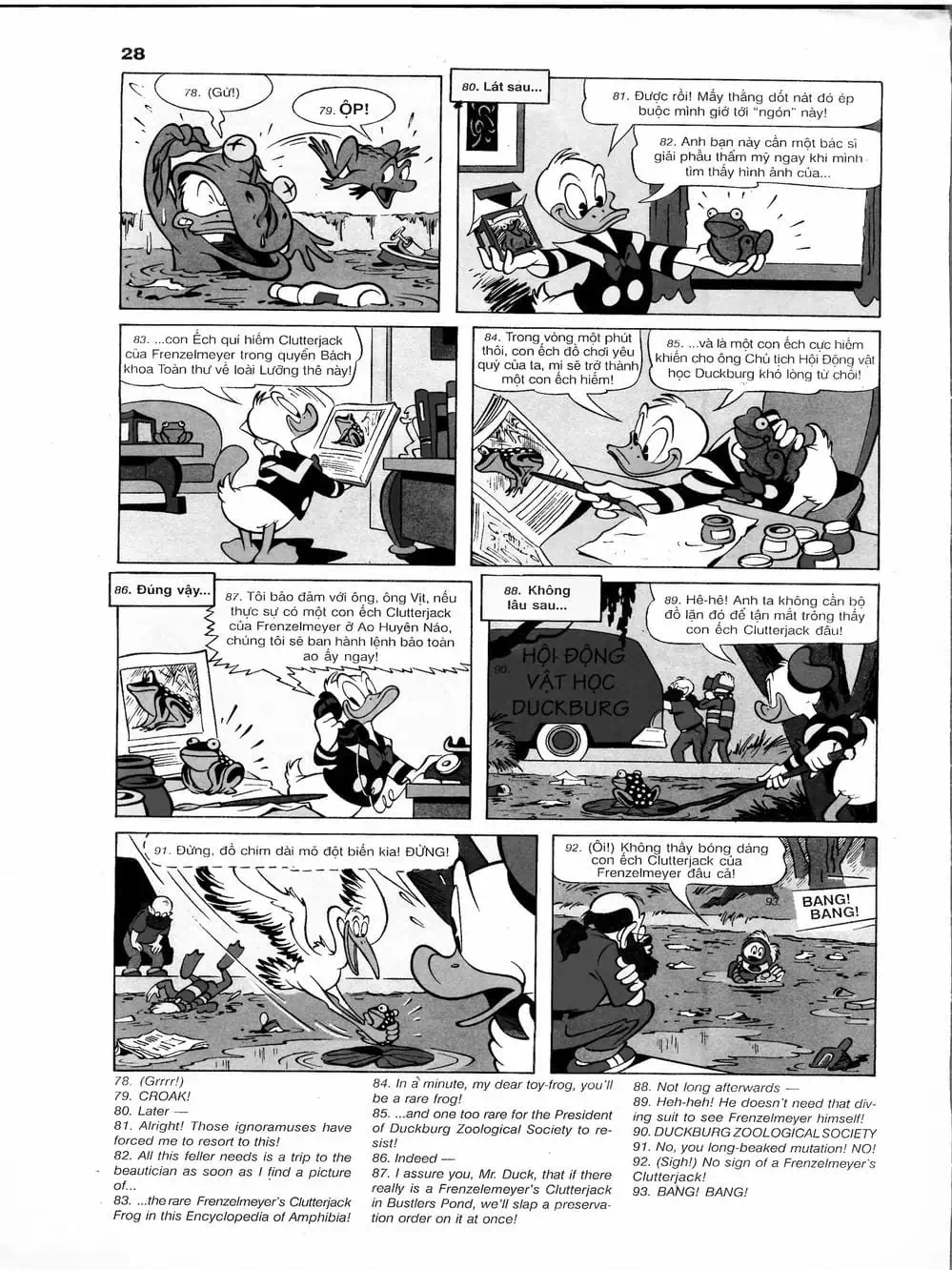 Truyện Tranh Donald Và Bạn Hữu trang 2